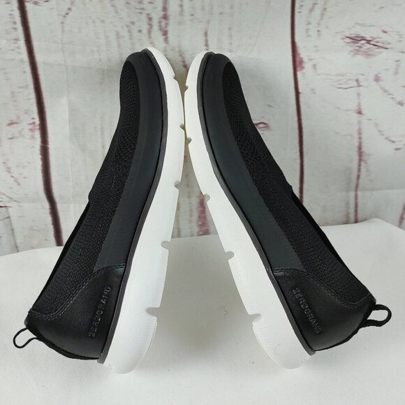 Cole Haan Mens Black ZeroGrand 360 Slip On Sneakers Size 12M